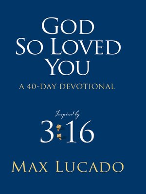 cover image of God So Loved You